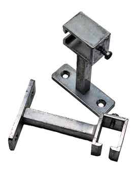 Support mural simple pour tringle 24 x 16