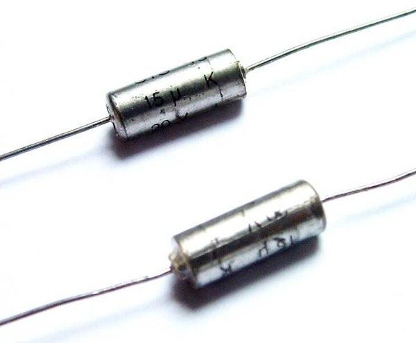 Condensateur Tantale - 6,8MF 40V