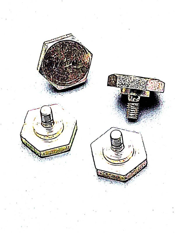 Vis à métaux -TH. épaulée - M 3 x 5