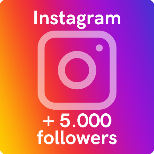 📸 5000 Instagram Followers – Boost Your Profile Instantly