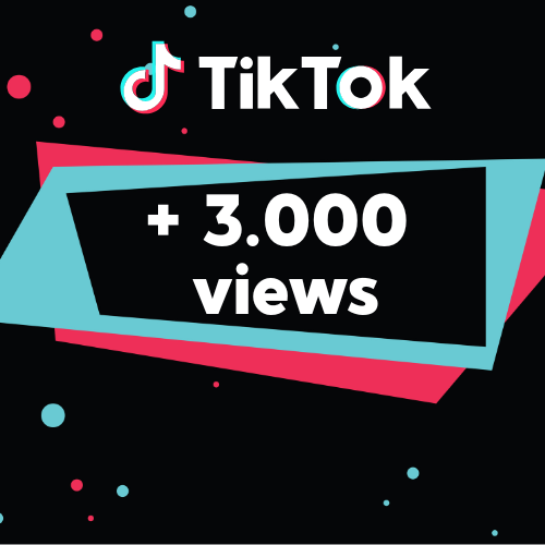 🚀 3000 TikTok Views – Boost Your Visibility