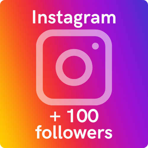 📸 100 Instagram Followers – Boost Your Profile Instantly