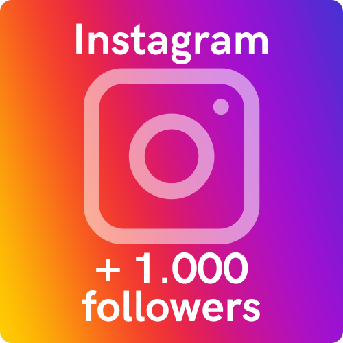 📸 1000 Instagram Followers – Boost Your Profile Instantly