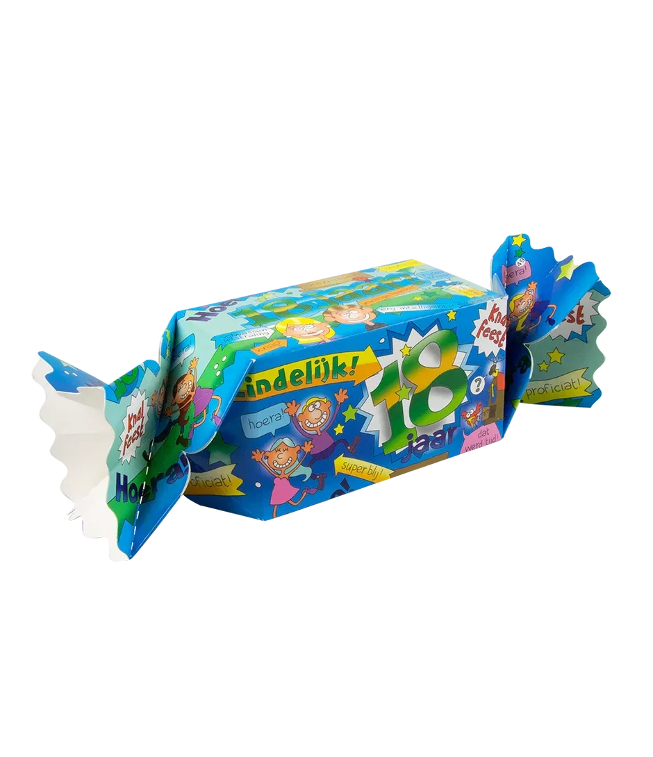 Snoepverpakking: 18 Jaar