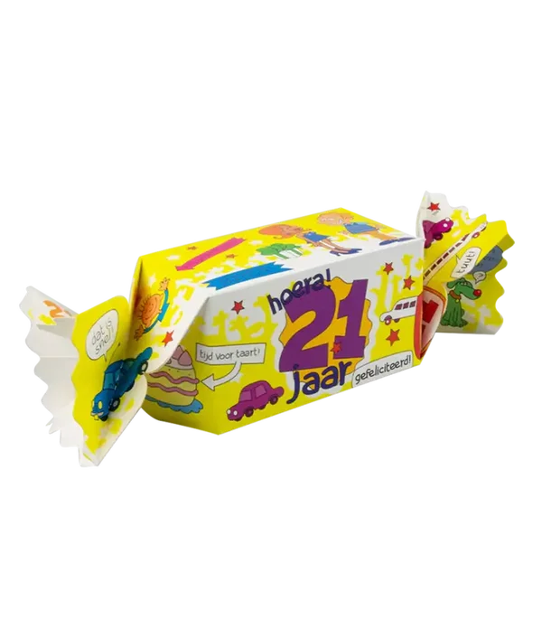 Snoepverpakking: 21 Jaar