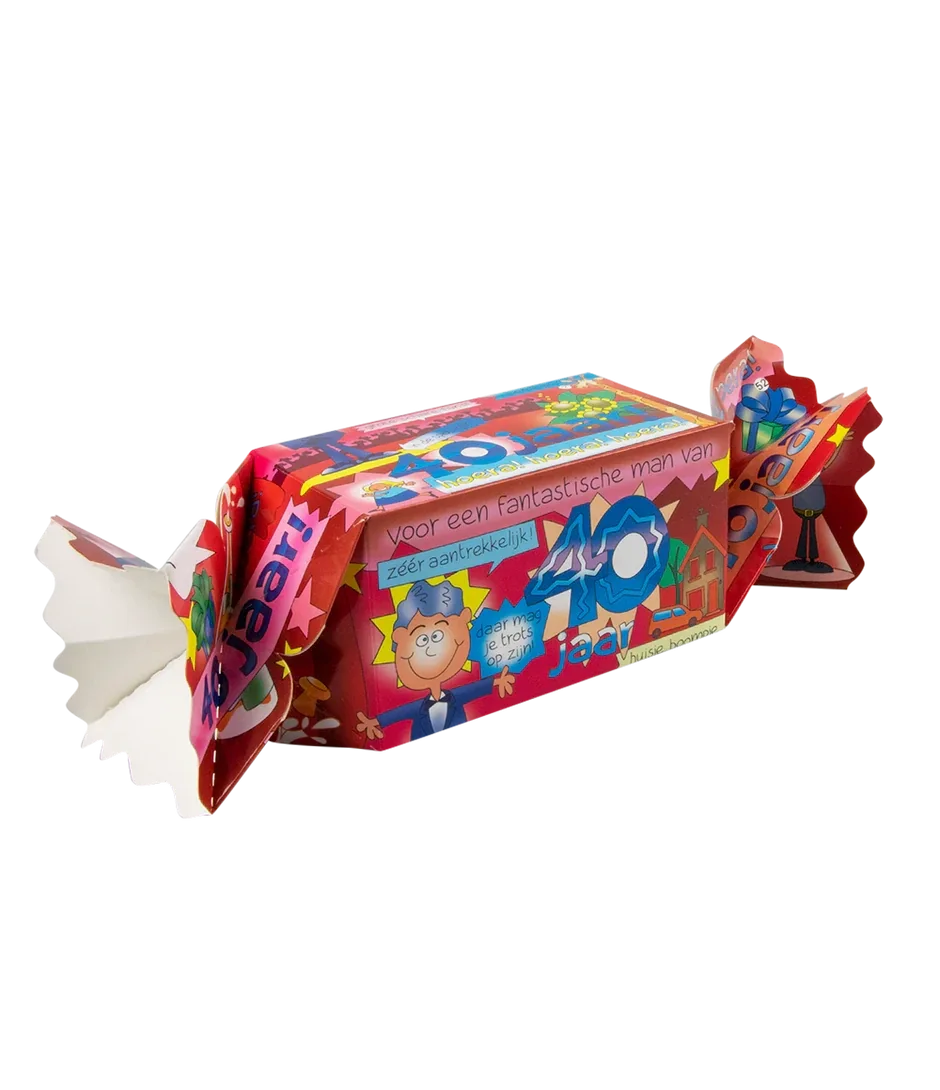 Snoepverpakking: 40 Jaar (Man)