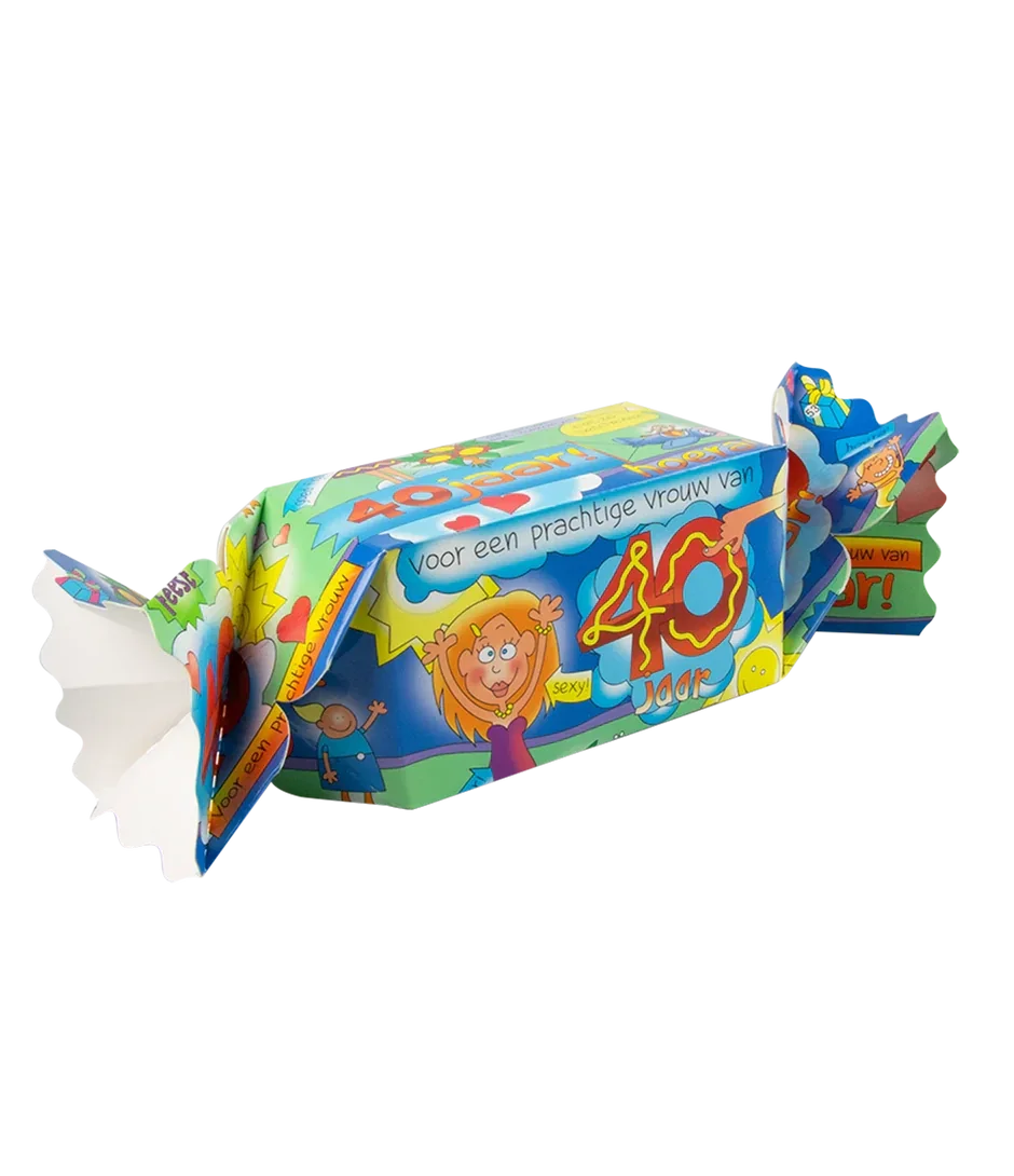 Snoepverpakking: 40 Jaar (Vrouw)