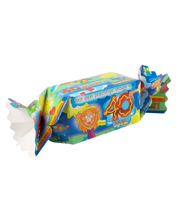 Snoepverpakking: 40 Jaar (Vrouw)