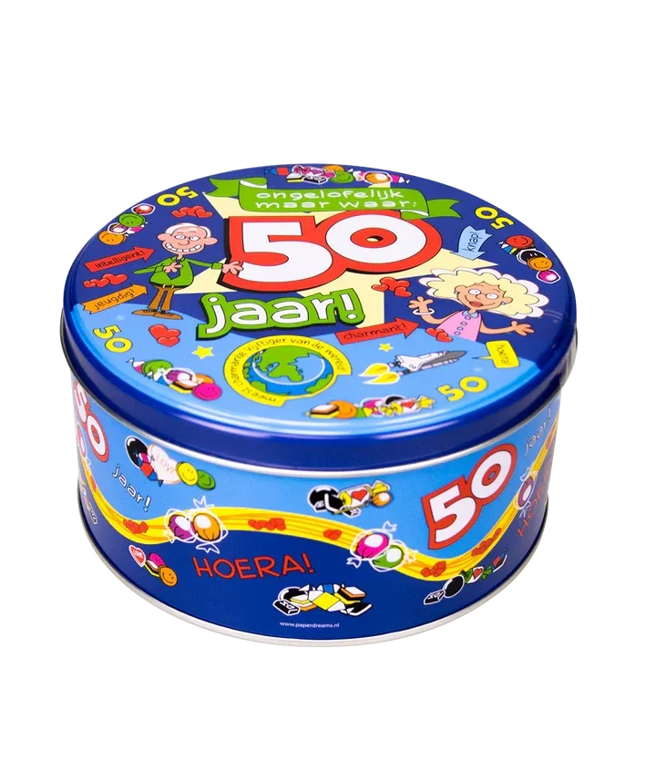 Snoeptrommel 50 Jaar