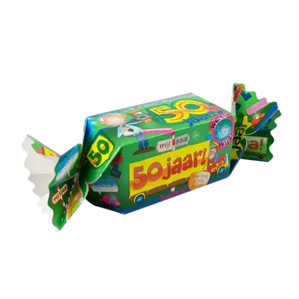 Snoepverpakking: 50 Jaar (Man)