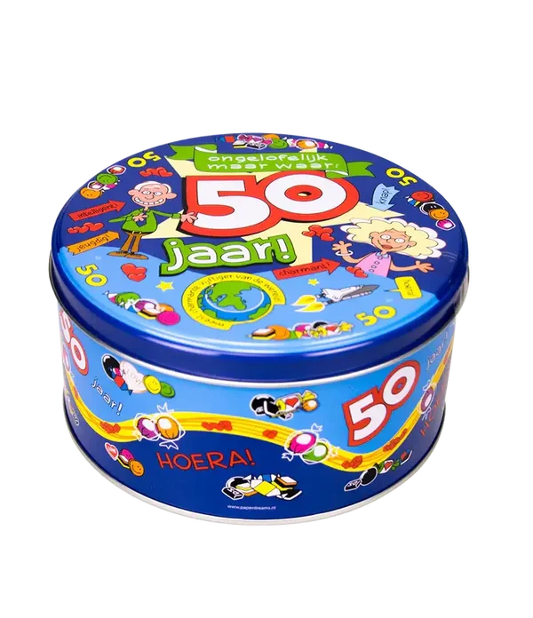 Snoeptrommel 50 Jaar