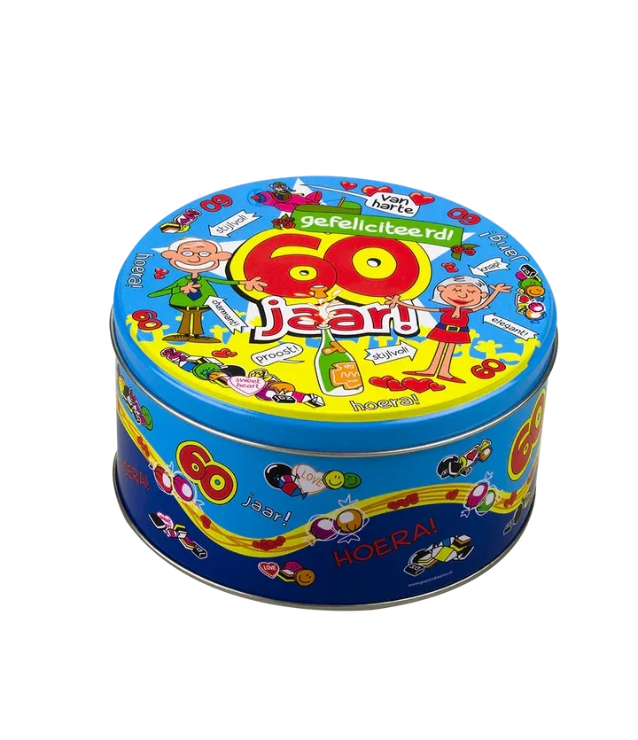Snoeptrommel 60 Jaar