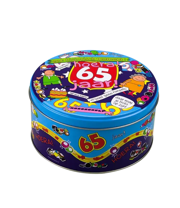 Snoeptrommel 65 Jaar