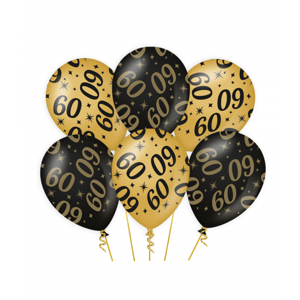 Classy Party Ballon: 60 Jaar