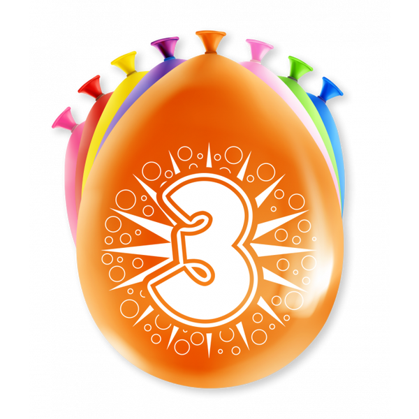 Ballon: 3 Jaar