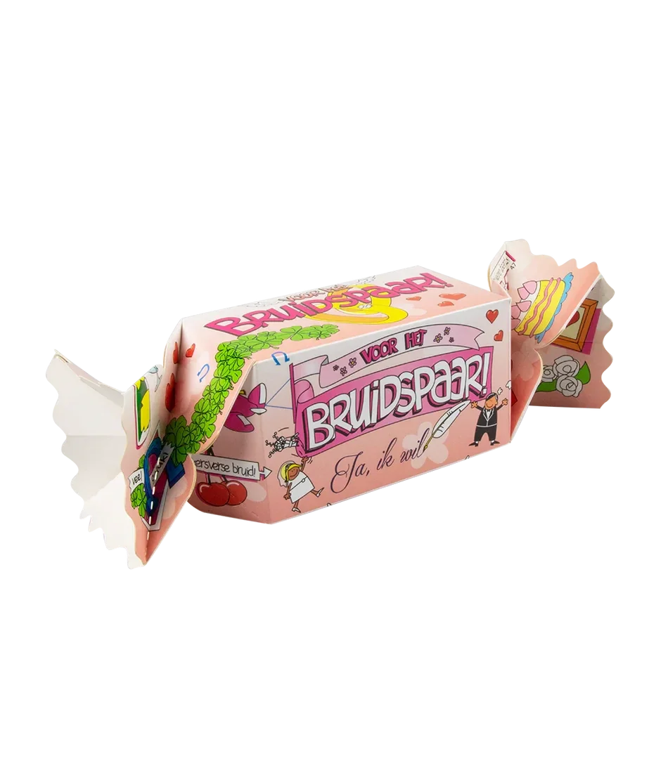 Snoepverpakking: Bruidspaar
