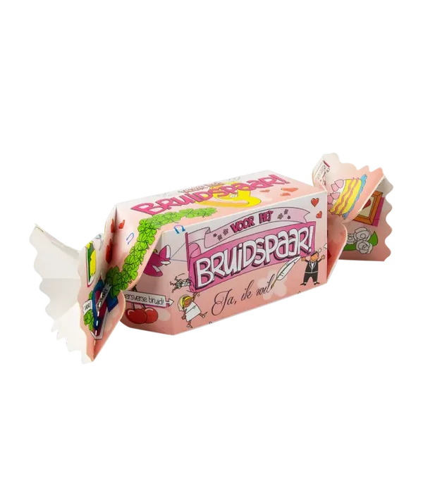 Snoepverpakking: Bruidspaar