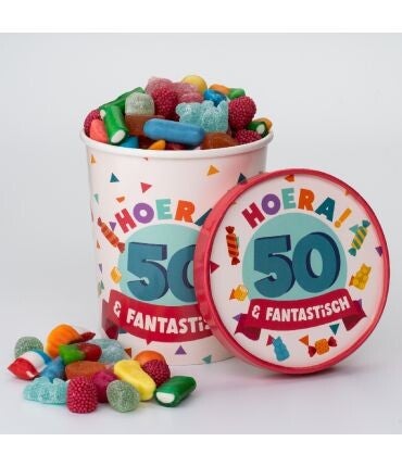 Candy Bucket - 50 Jaar