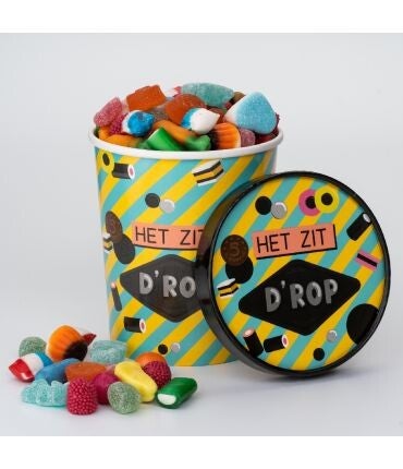 Candy Bucket - Het zit D'rop
