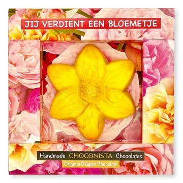 Chocolade Bloem Geel