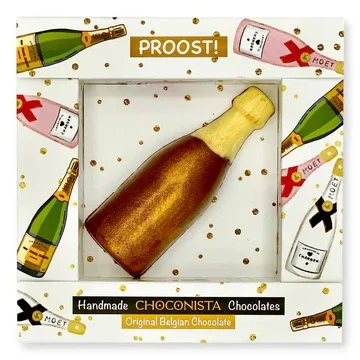 Chocolade Champagne Fles