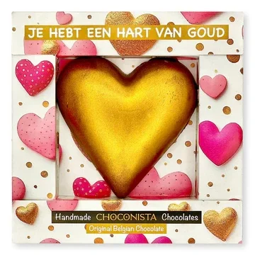Chocolade Hart Goud