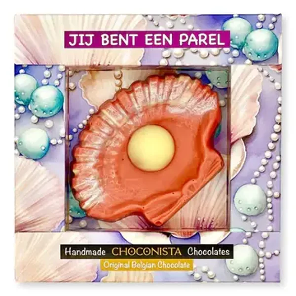 Chocolade Parel-Schelp