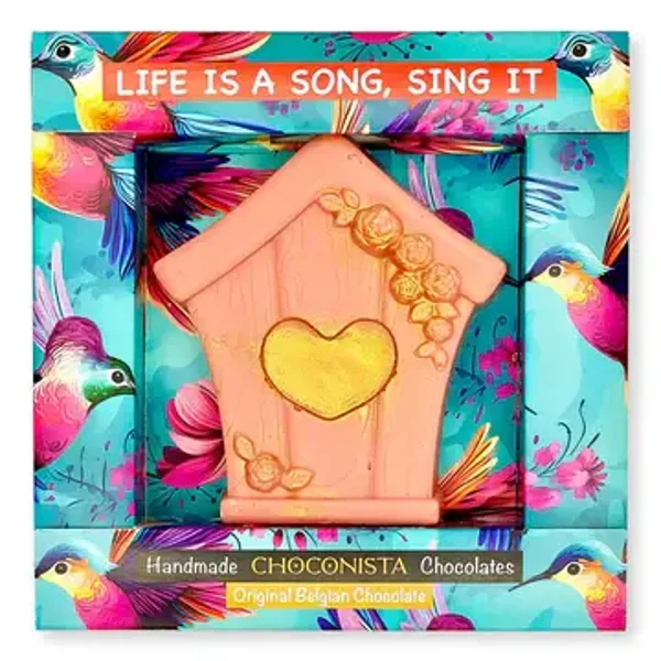 Chocolade Vogelhuisje