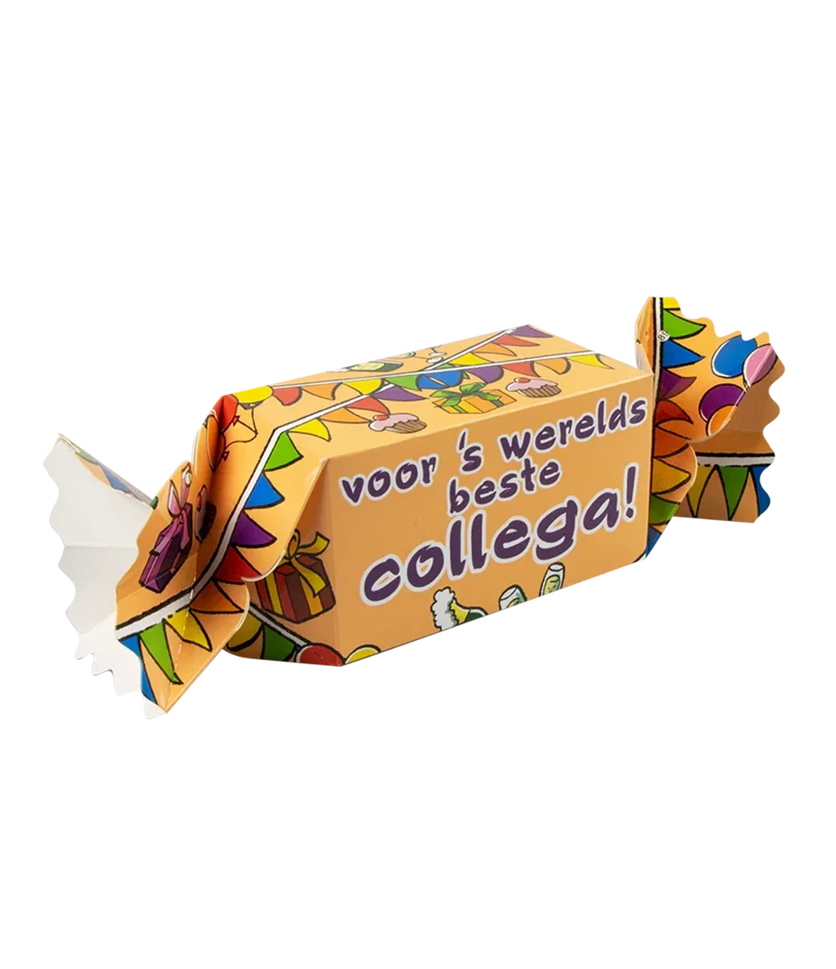 Snoepverpakking: Collega
