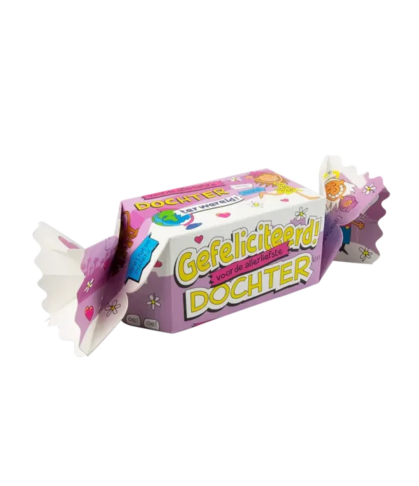 Snoepverpakking: Dochter