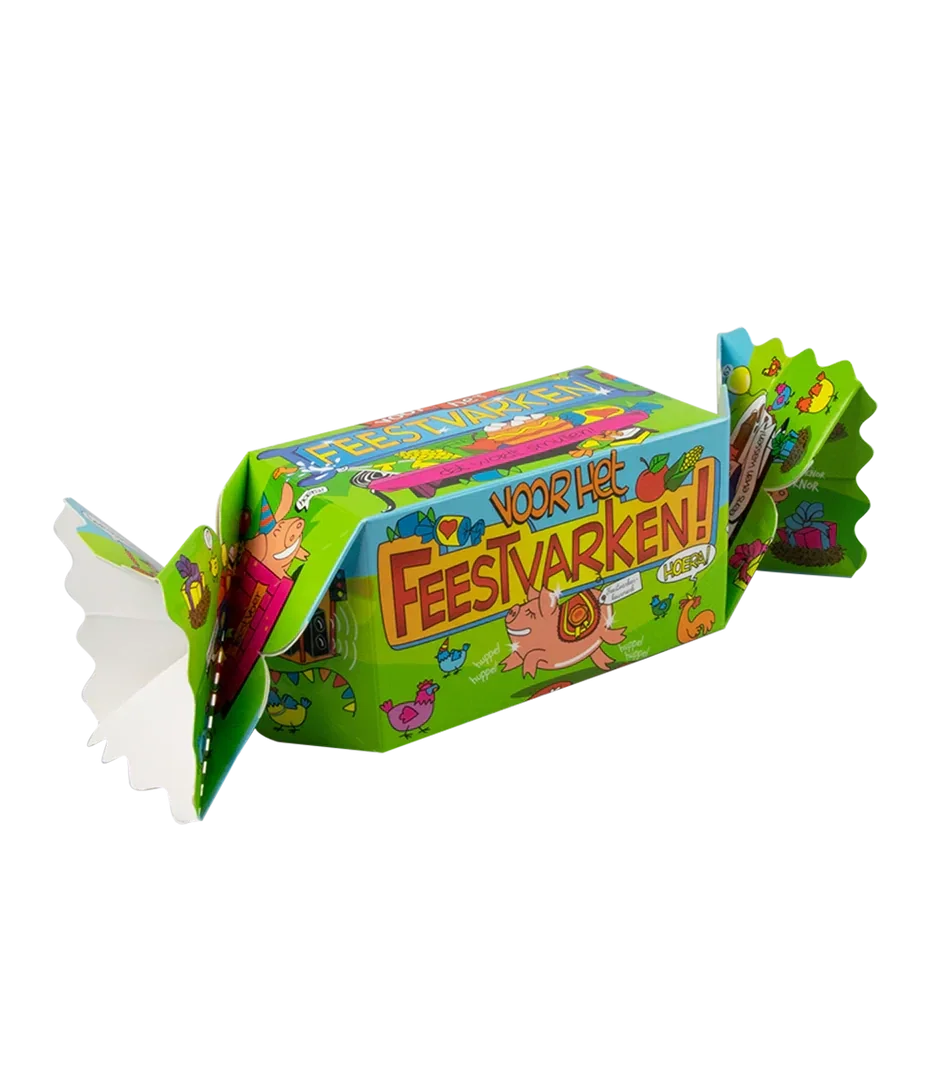 Snoepverpakking: Feestvarken