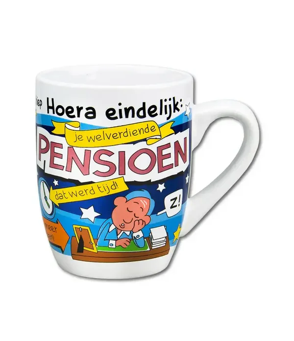 Cartoonmok: Pensioen