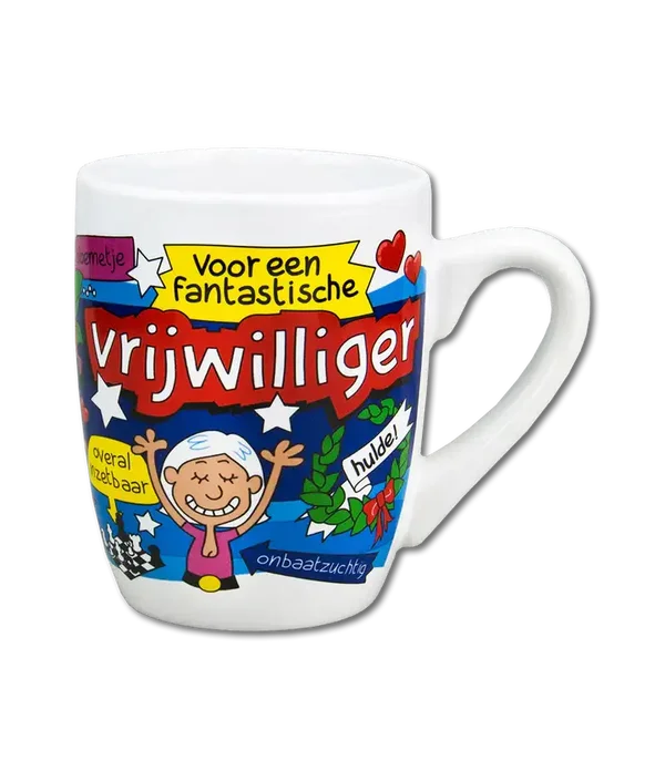 Cartoonmok: Vrijwilliger