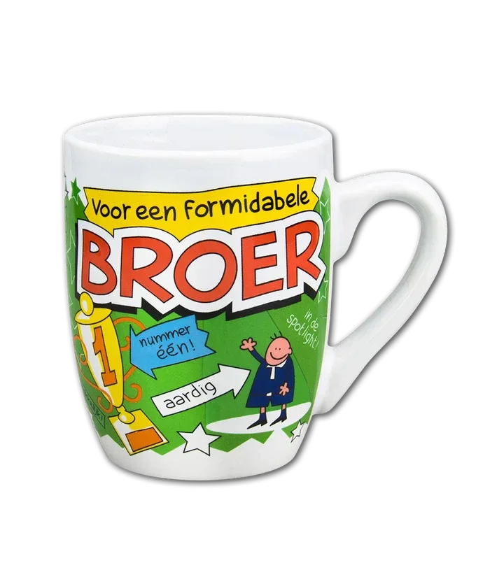 Cartoonmok: Broer