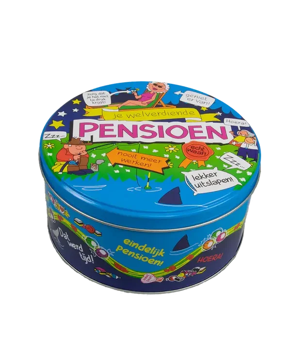 Snoeptrommel: Pensioen