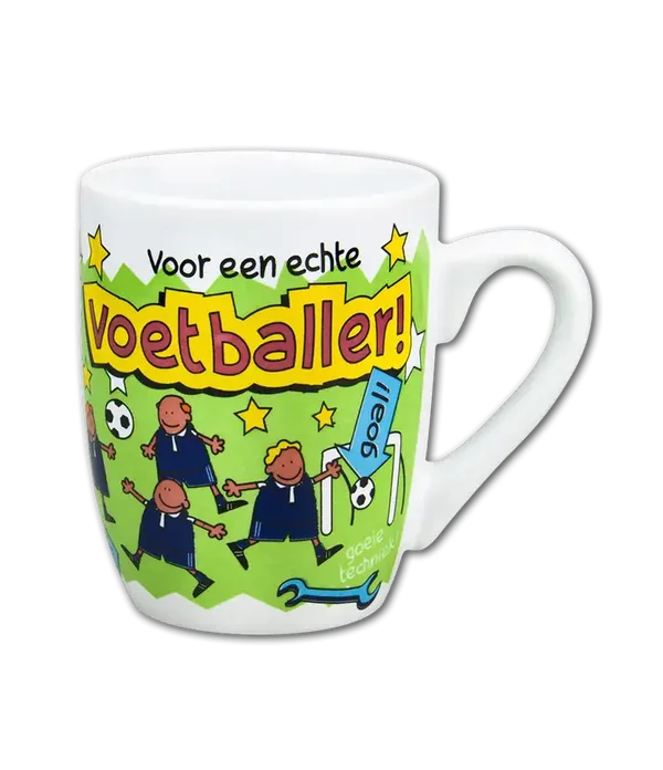 Cartoonmok: Voetballer