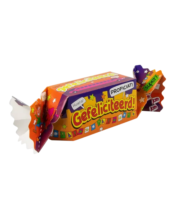 Snoepverpakking: Gefeliciteerd