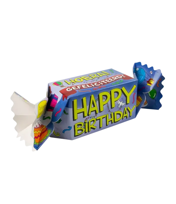 Snoepverpakking: Happy Birthday