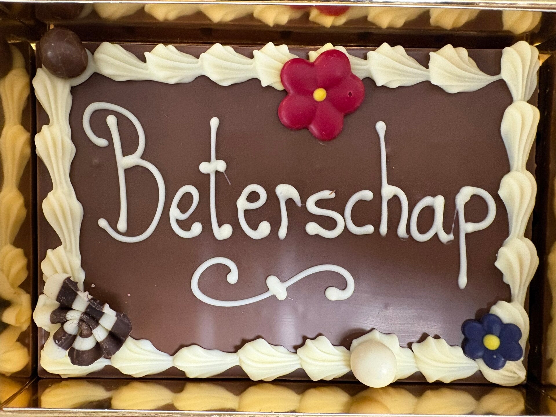 Chocolade Tablet Beterschap