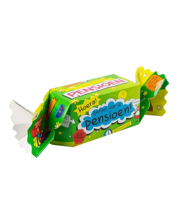 Snoepverpakking: Pensioen