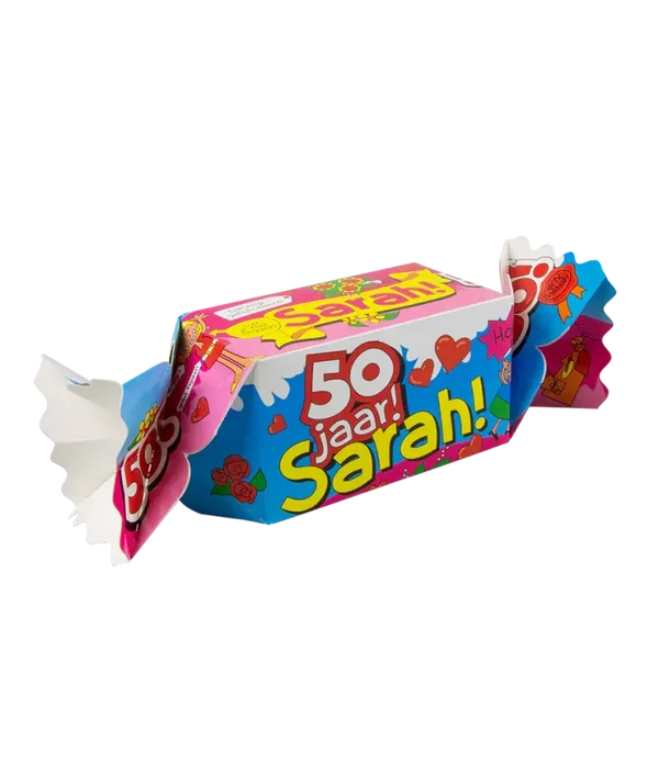 Snoepverpakking: Sarah