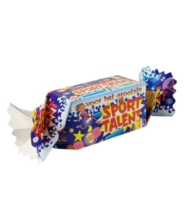Snoepverpakking:Sporttalent