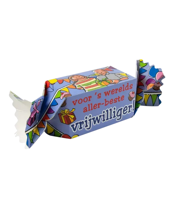 Snoepverpakking: Vrijwilliger