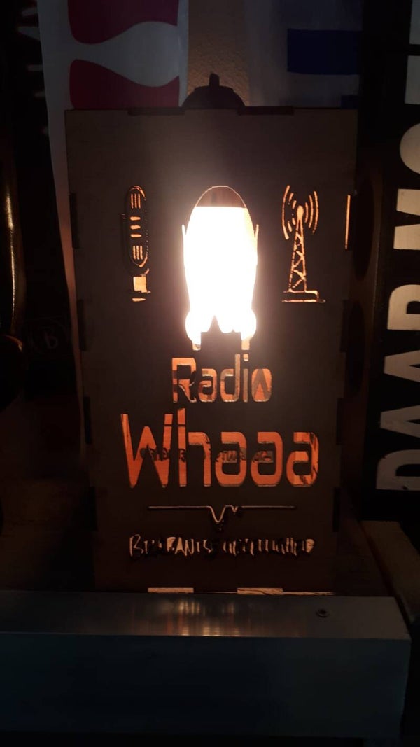 Radio Whaaa Lamp