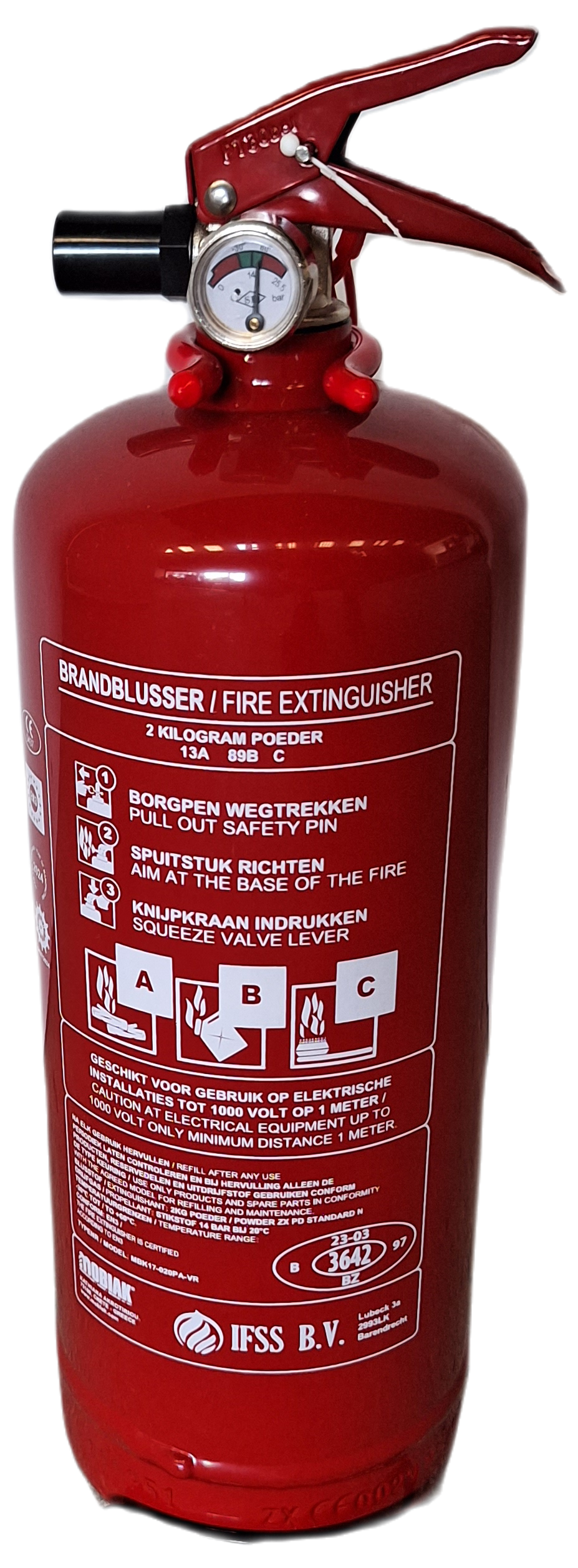 JaDu-Poederblusser 2kg