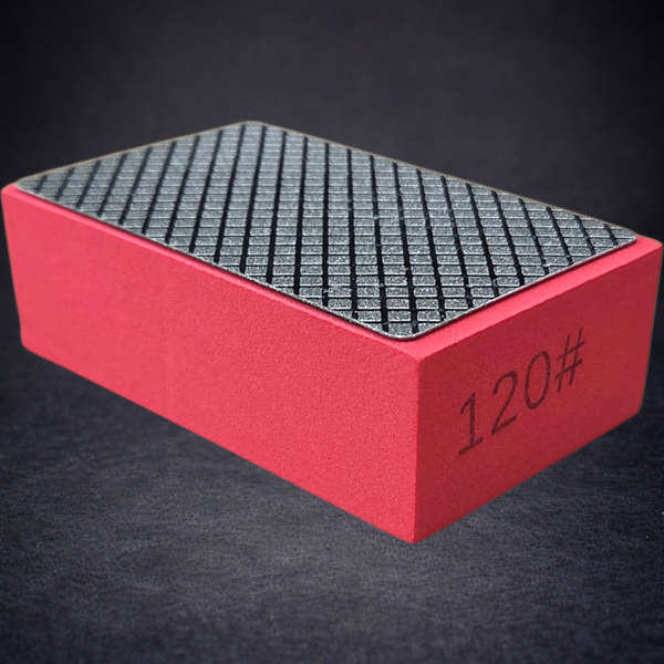 Polijstspons rood-120#