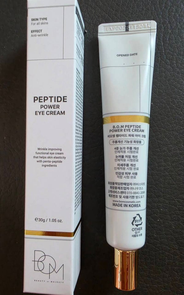 B:O:M Peptide Power Eye Cream