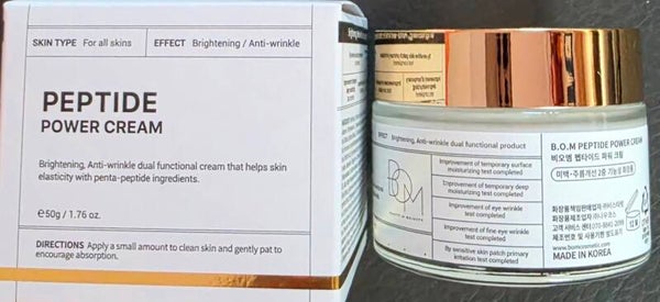 B:O:M Peptide Power Cream