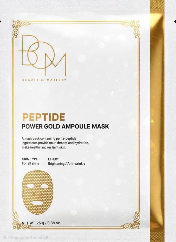 B.O.M Peptide Power Gold Ampoule Mask