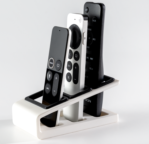 Soporte NeoMaker 3D para mandos TV – PETG elegante